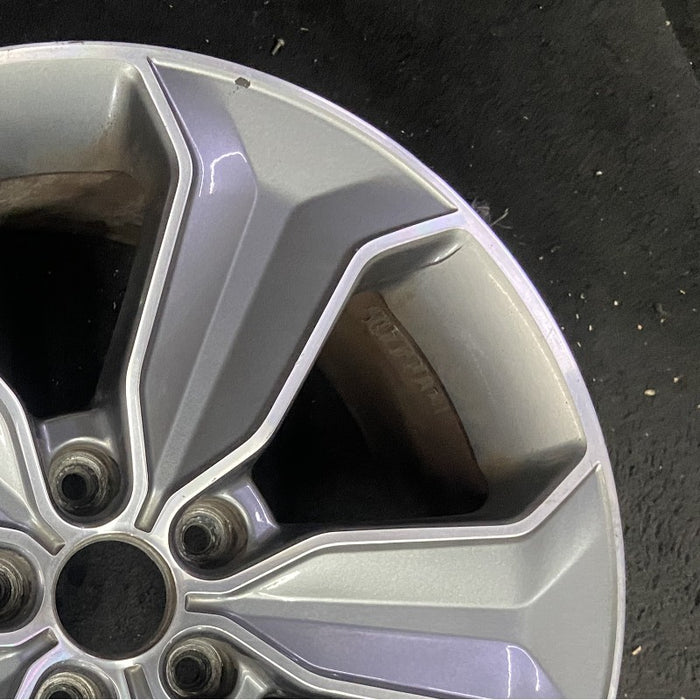 18" SANTA FE 13 18x7.5 alloy 5 spoke 3.3L LWB Original OEM Wheel Rim