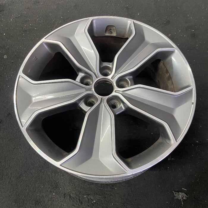18" SANTA FE 13 18x7.5 alloy 5 spoke 3.3L LWB Original OEM Wheel Rim