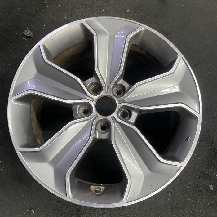 18" SANTA FE 13 18x7.5 alloy 5 spoke 3.3L LWB Original OEM Wheel Rim