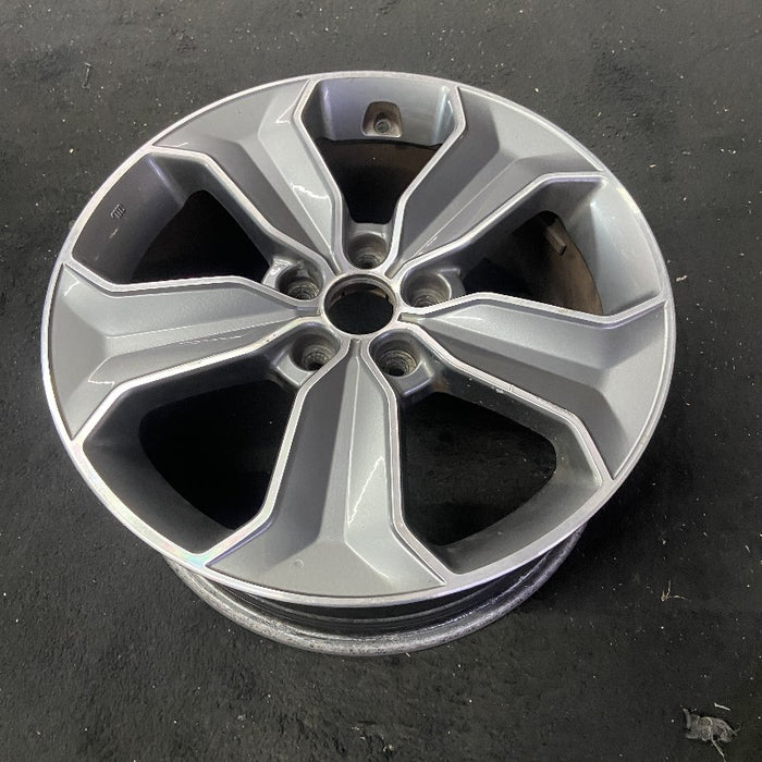 18" SANTA FE 13 18x7.5 alloy 5 spoke 3.3L LWB Original OEM Wheel Rim