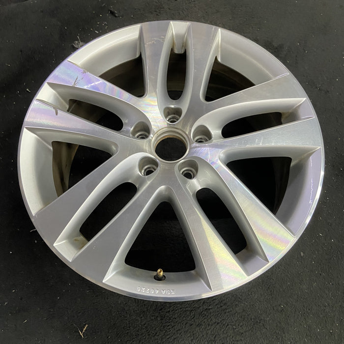 18" TIGUAN 09-11 18x7, 5 double spoke Original OEM Wheel Rim - Side Profile
