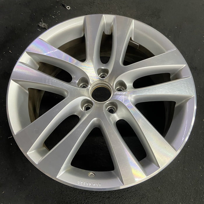 18" TIGUAN 09-11 18x7, 5 double spoke Original OEM Wheel Rim - Side Profile