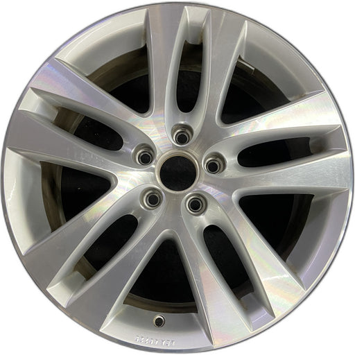 18" TIGUAN 09-11 18x7, 5 double spoke Original OEM Wheel Rim - Front View