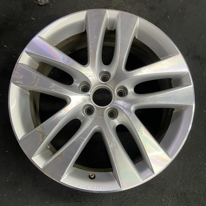 18" TIGUAN 09-11 18x7, 5 double spoke Original OEM Wheel Rim - Angle View