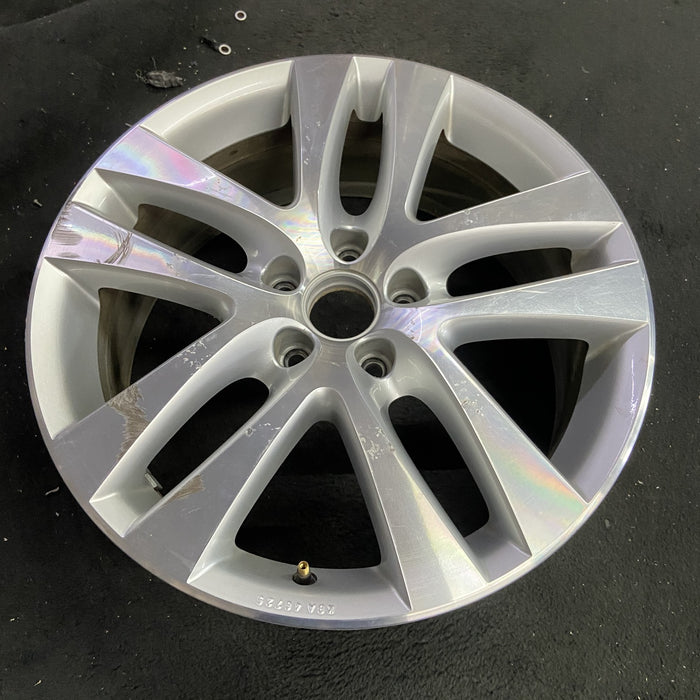 18" TIGUAN 09-11 18x7, 5 double spoke Original OEM Wheel Rim - Side Profile