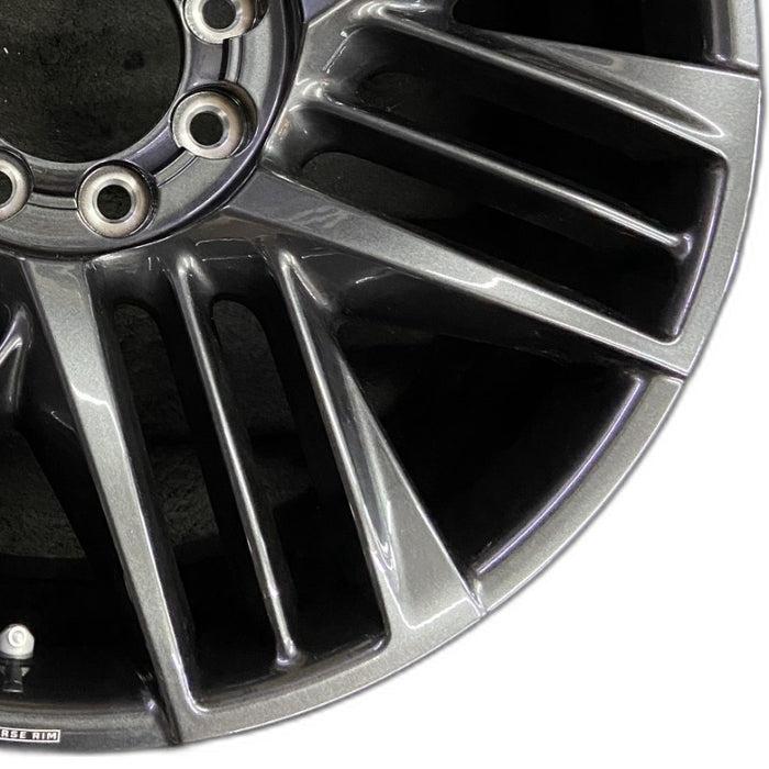 24" ESCALADE IQ 25 24x9 triple spoke opt SF7 Original OEM Wheel Rim - Close-Up Detail