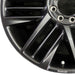 24" ESCALADE IQ 25 24x9 triple spoke opt SF7 Original OEM Wheel Rim - Back View