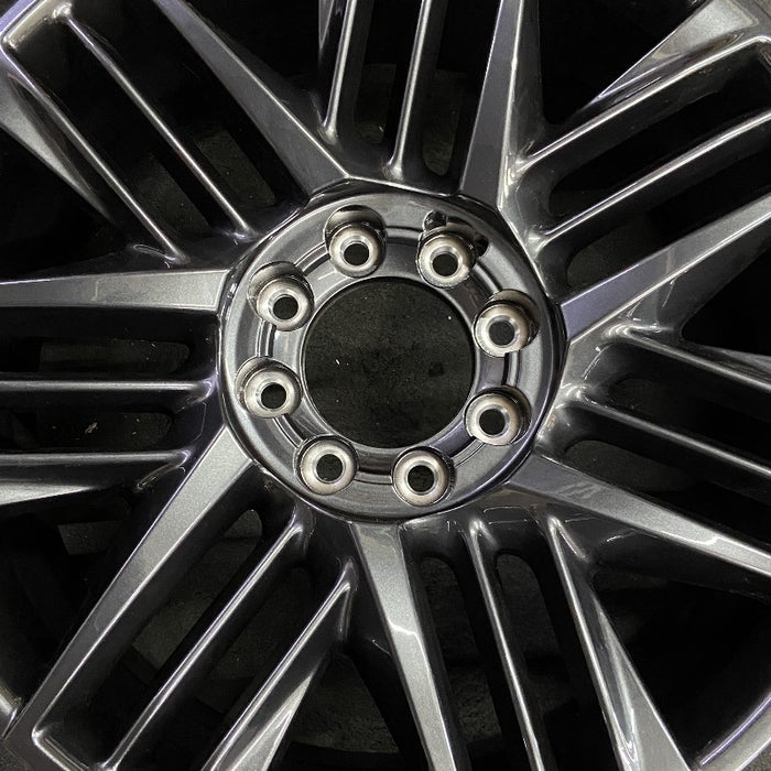 24" ESCALADE IQ 25 24x9 triple spoke opt SF7 Original OEM Wheel Rim - Angle View