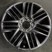 24" ESCALADE IQ 25 , triple spoke Original OEM Wheel Rim - Angle View