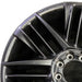 24" ESCALADE IQ 25 24x9 triple spoke opt SF7 Original OEM Wheel Rim - Angle View