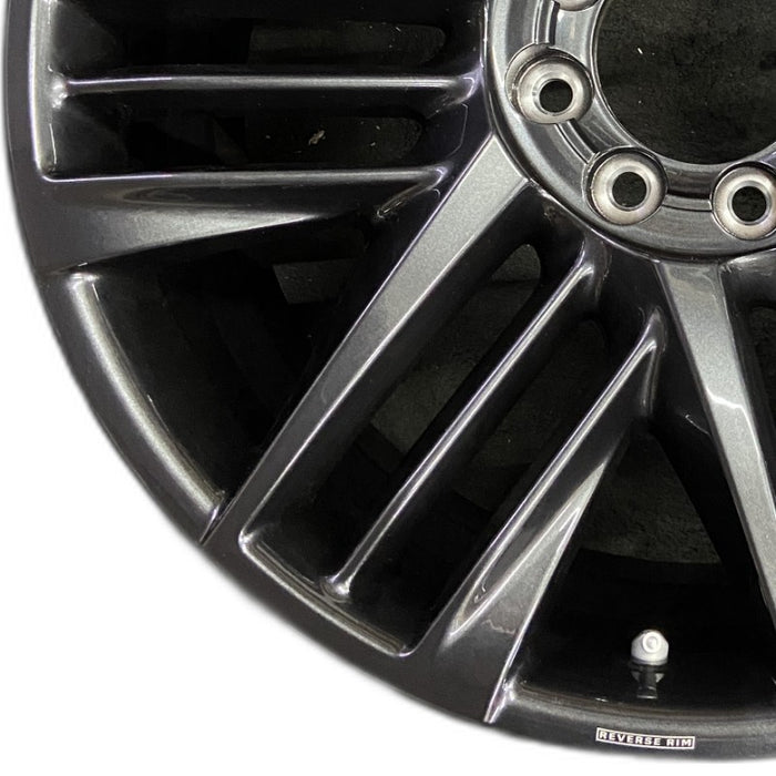 24" ESCALADE IQ 25 24x9 triple spoke opt SF7 Original OEM Wheel Rim - Back View