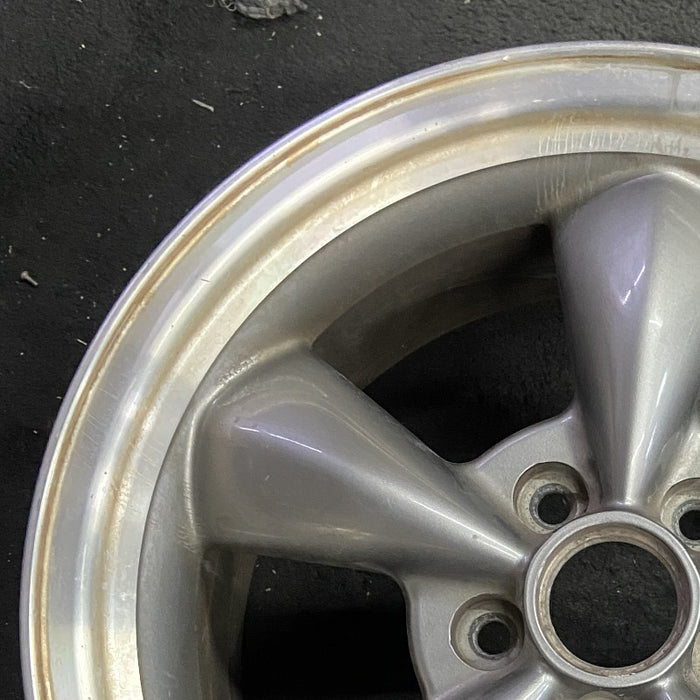 17" MUSTANG 05 17x8 cast aluminum funnel 5 spoke sparkle silver Original OEM Wheel Rim