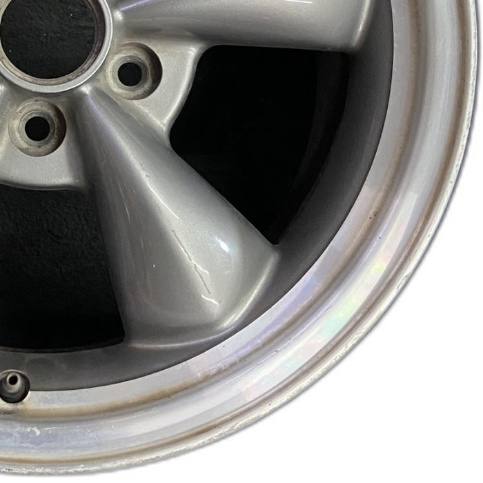 17" MUSTANG 05 17x8 cast aluminum funnel 5 spoke sparkle silver Original OEM Wheel Rim