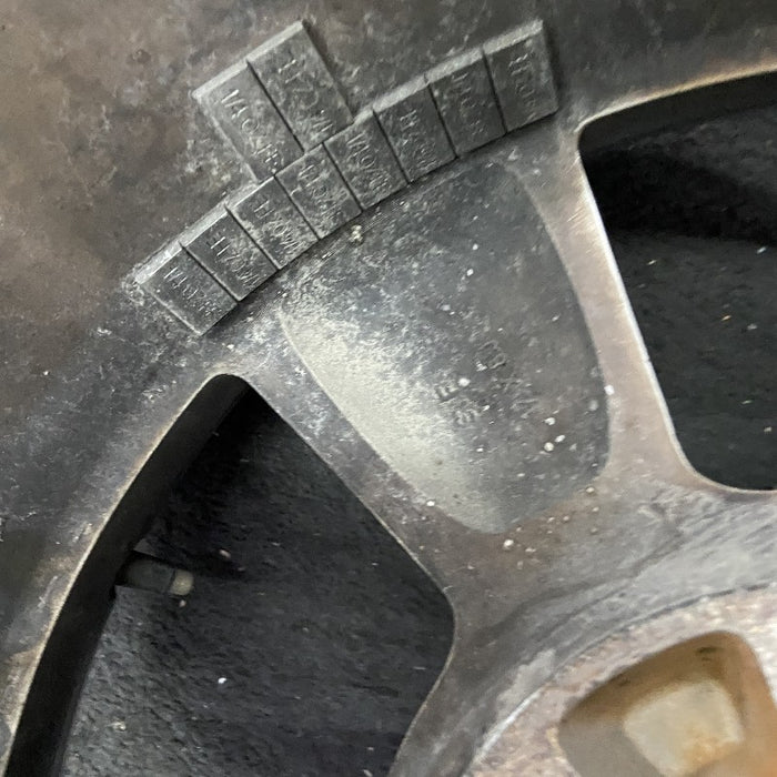 17" MUSTANG 05 17x8 cast aluminum funnel 5 spoke sparkle silver Original OEM Wheel Rim