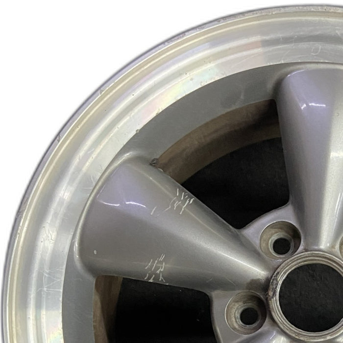 17" MUSTANG 05 17x8 cast aluminum funnel 5 spoke sparkle silver Original OEM Wheel Rim