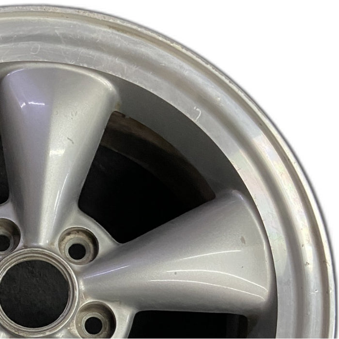 17" MUSTANG 05 17x8 cast aluminum funnel 5 spoke sparkle silver Original OEM Wheel Rim