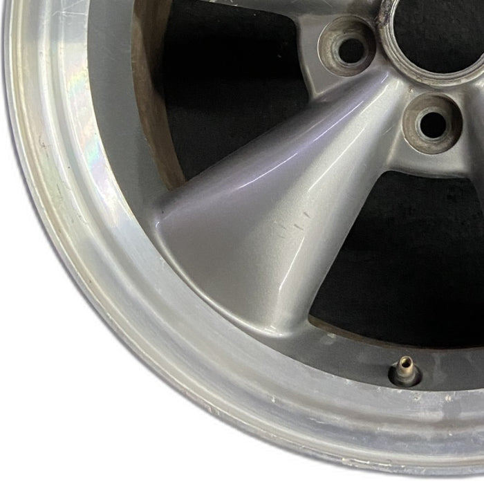 17" MUSTANG 05 17x8 cast aluminum funnel 5 spoke sparkle silver Original OEM Wheel Rim