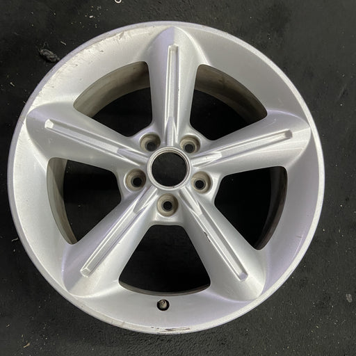 18" MUSTANG 10 18x8 , , oval spoke Original OEM Wheel Rim - Angle View
