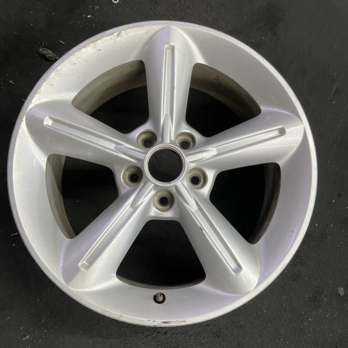 18" MUSTANG 10 18x8 , , oval spoke Original OEM Wheel Rim - Angle View