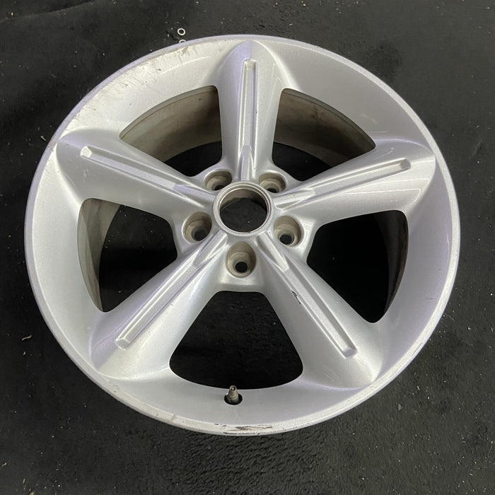 18" MUSTANG 10 18x8 , , oval spoke Original OEM Wheel Rim - Side Profile