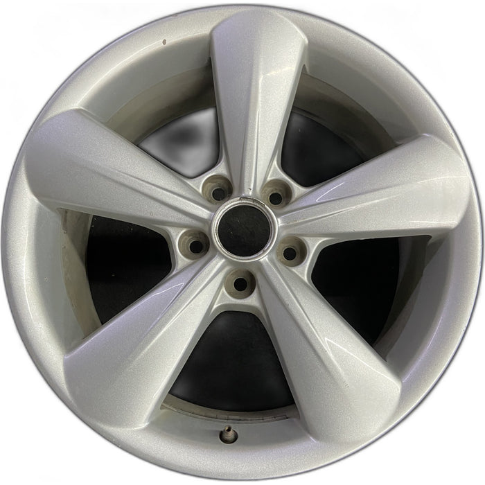 18" MUSTANG 13-14 18x8 , 5 spoke Original OEM Wheel Rim - Front View