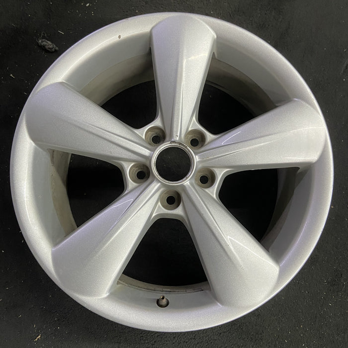 18" MUSTANG 13-14 18x8 , 5 spoke Original OEM Wheel Rim - Angle View