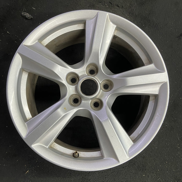 17" MUSTANG 15 17x7.5 , Original OEM Wheel Rim - Angle View