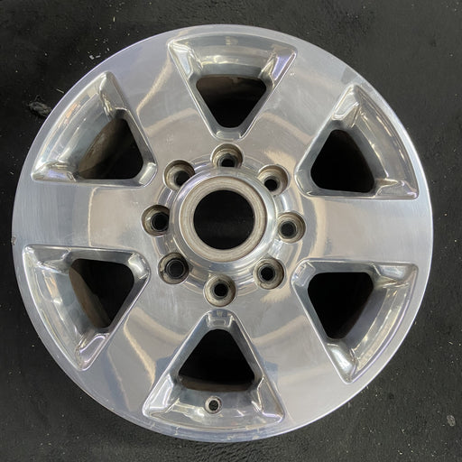 18" DODGE 2500 PICKUP 14 18x8, 6 spoke, polished polished pockets Original OEM - Angle View