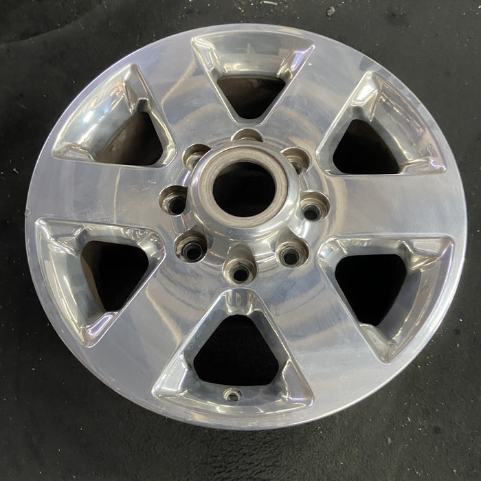 18" DODGE 2500 PICKUP 14 18x8, 6 spoke, polished polished pockets Original OEM - Side Profile