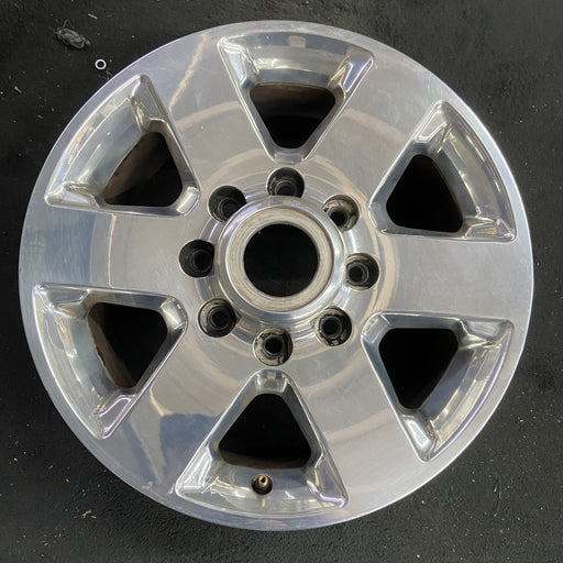 18" DODGE 2500 PICKUP 14 18x8, 6 spoke, polished polished pockets Original OEM - Angle View