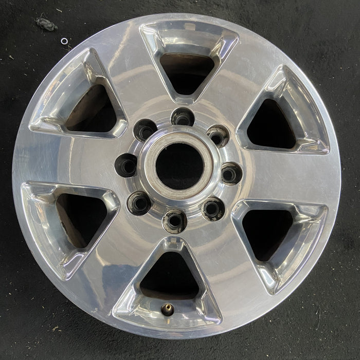 18" DODGE 2500 PICKUP 14 18x8, 6 spoke, polished polished pockets Original OEM - Angle View