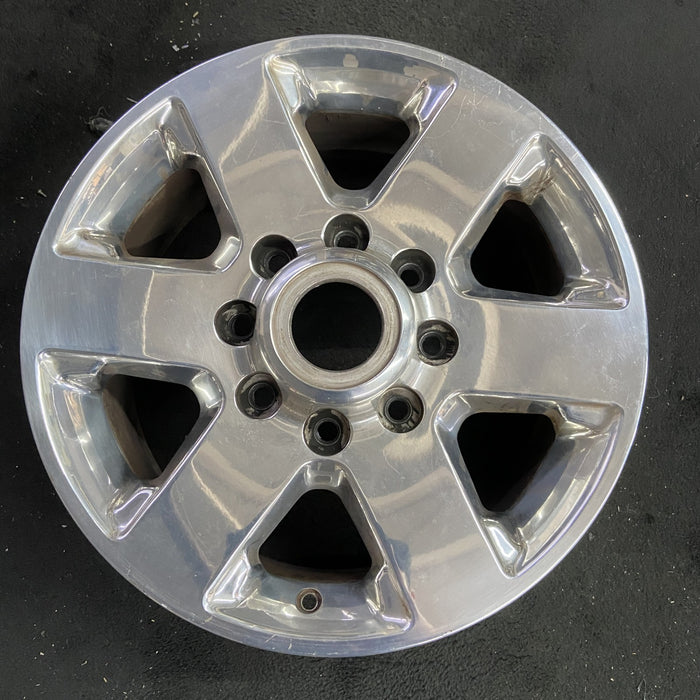 18" DODGE 2500 PICKUP 14 18x8, 6 spoke, polished polished pockets Original OEM - Angle View