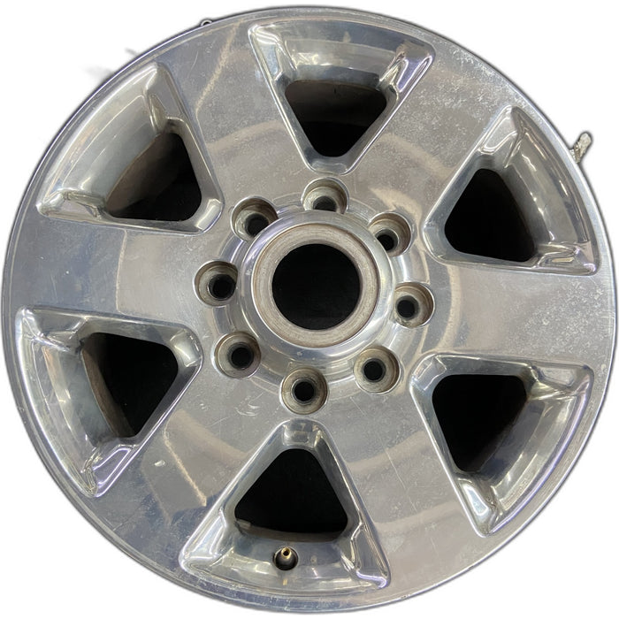 18" DODGE 2500 PICKUP 14 18x8, 6 spoke, polished polished pockets Original OEM - Front View