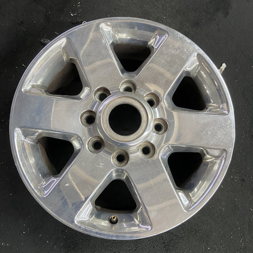 18" DODGE 2500 PICKUP 14 18x8, 6 spoke, polished polished pockets Original OEM - Angle View
