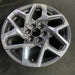 20" SIERRA 1500 PICKUP 22 20x9, , twisted spoke, Original OEM Wheel Rim - Side Profile