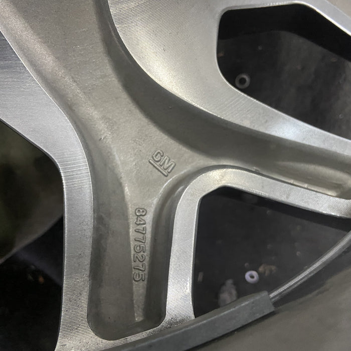 20" SIERRA 1500 PICKUP 22 20x9, , twisted spoke, Original OEM Wheel Rim - Additional View