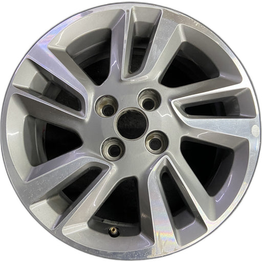 15" SPARK 14-15 15x6 , , angled split spoke Original OEM Wheel Rim - Front View