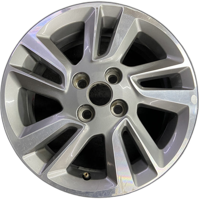 15" SPARK 14-15 15x6 , , angled split spoke Original OEM Wheel Rim - Front View