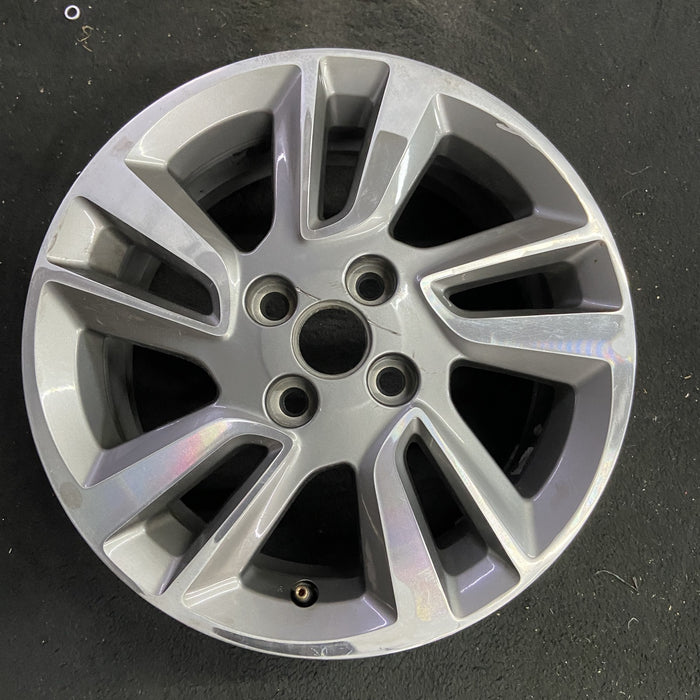 15" SPARK 14-15 15x6 , , angled split spoke Original OEM Wheel Rim - Angle View