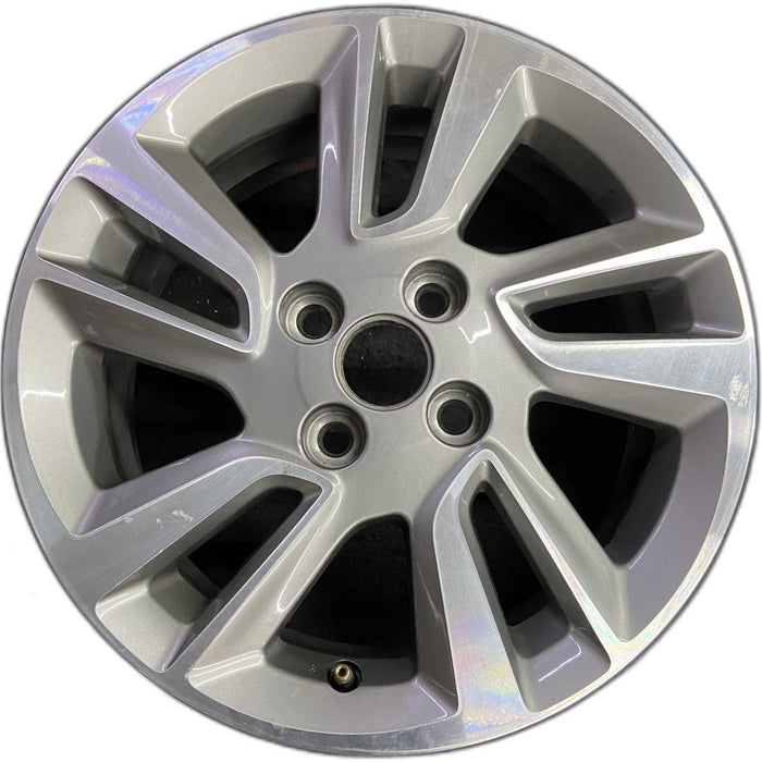 15" SPARK 14-15 15x6 , , angled split spoke Original OEM Wheel Rim - Front View