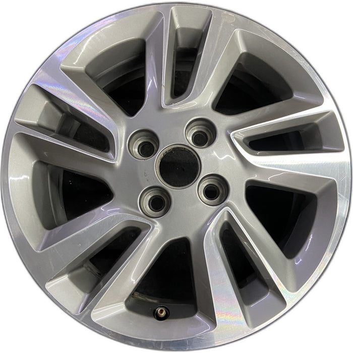 15" SPARK 14-15 15x6 , , angled split spoke Original OEM Wheel Rim - Front View