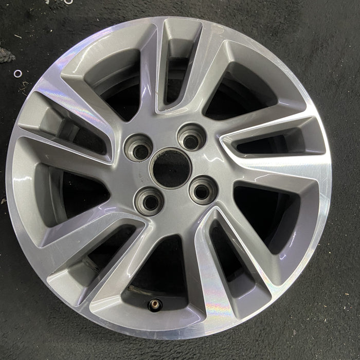 15" SPARK 14-15 15x6 , , angled split spoke Original OEM Wheel Rim - Angle View