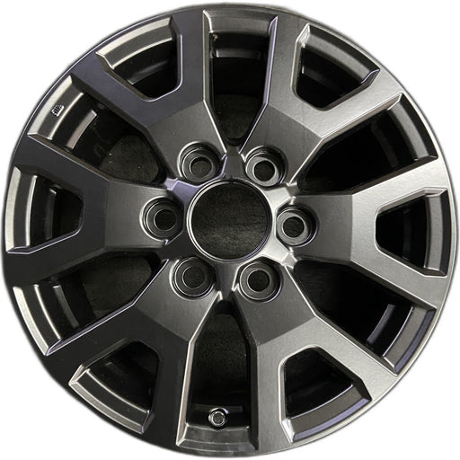 17" TACOMA 24-25 17x7, alloy Original OEM Wheel Rim - Front View