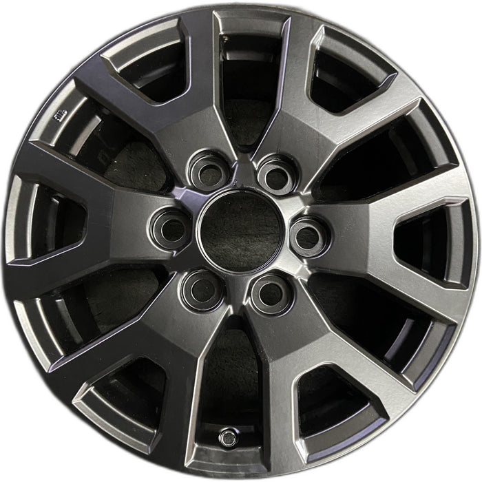 17" TACOMA 24-25 17x7, alloy Original OEM Wheel Rim - Front View