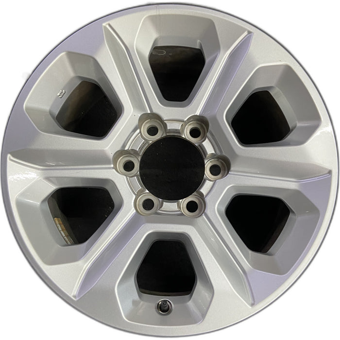 17" 4 RUNNER 14 17x7, alloy Original OEM Wheel Rim - Front View