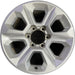 17" 4 RUNNER 14 17x7, alloy Original OEM Wheel Rim - Front View