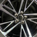 19" CAMRY 25 19x9 alloy Original OEM Wheel Rim - Angle View
