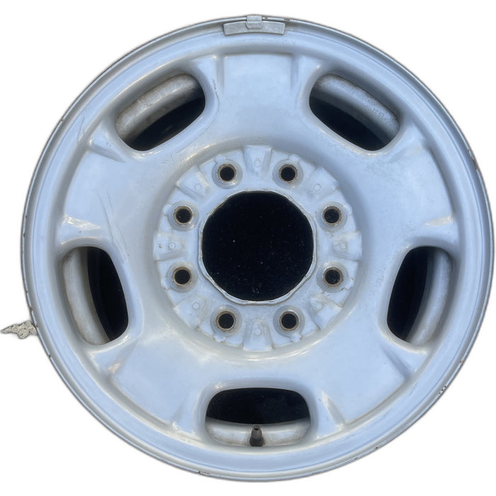 17" SIERRA 2500 PICKUP 11-14 17x7.5, steel, silver, opt NZ4 Original OEM Wheel Rim