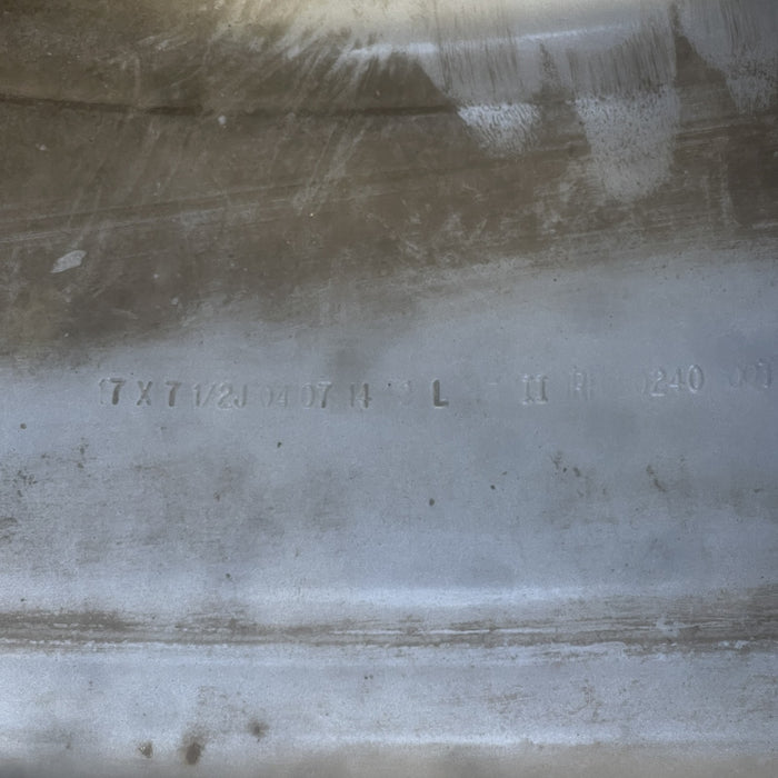 17" SIERRA 2500 PICKUP 11-14 17x7.5, steel, silver, opt NZ4 Original OEM Wheel Rim