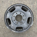 17" SIERRA 2500 PICKUP 11-14 17x7.5, steel, silver, opt NZ4 Original OEM Wheel - Angle View